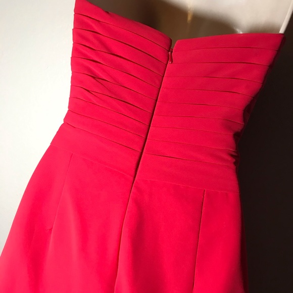 Mari Lee by Madeline Gardner Red Formal Dress Gown - Picture 5 of 12